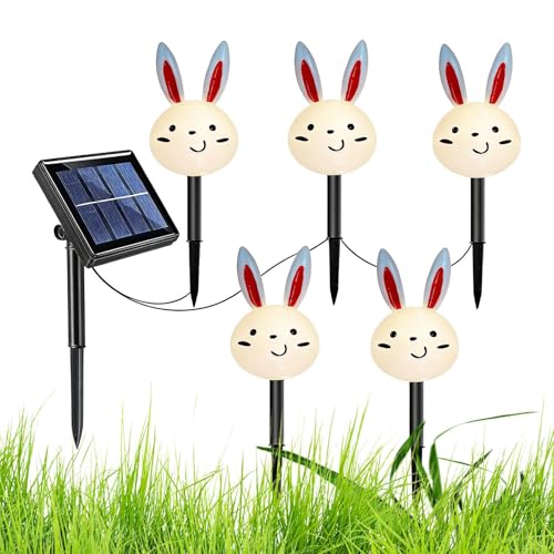 Luces exteriores para jardín en Pascua ideales para decorar patios y pasillos