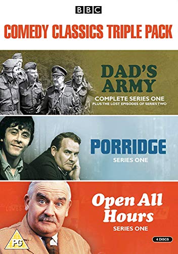 BBC Comedy Classics Triple Pack [Dad's Army; Porridge; Open All Hours] [DVD] [2018]