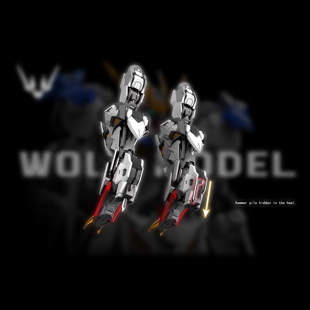 Amazon.co.jp: HiPlay WOLF MODEL 1/100 狼王 色分け済み