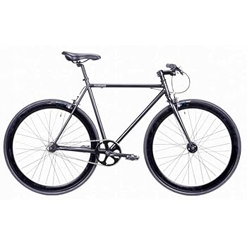 シングルスピード ピスト バイク ブラック 700C通勤使用 自転車 T-STREET 700C-1SP マットブラック フレームサイズ：480