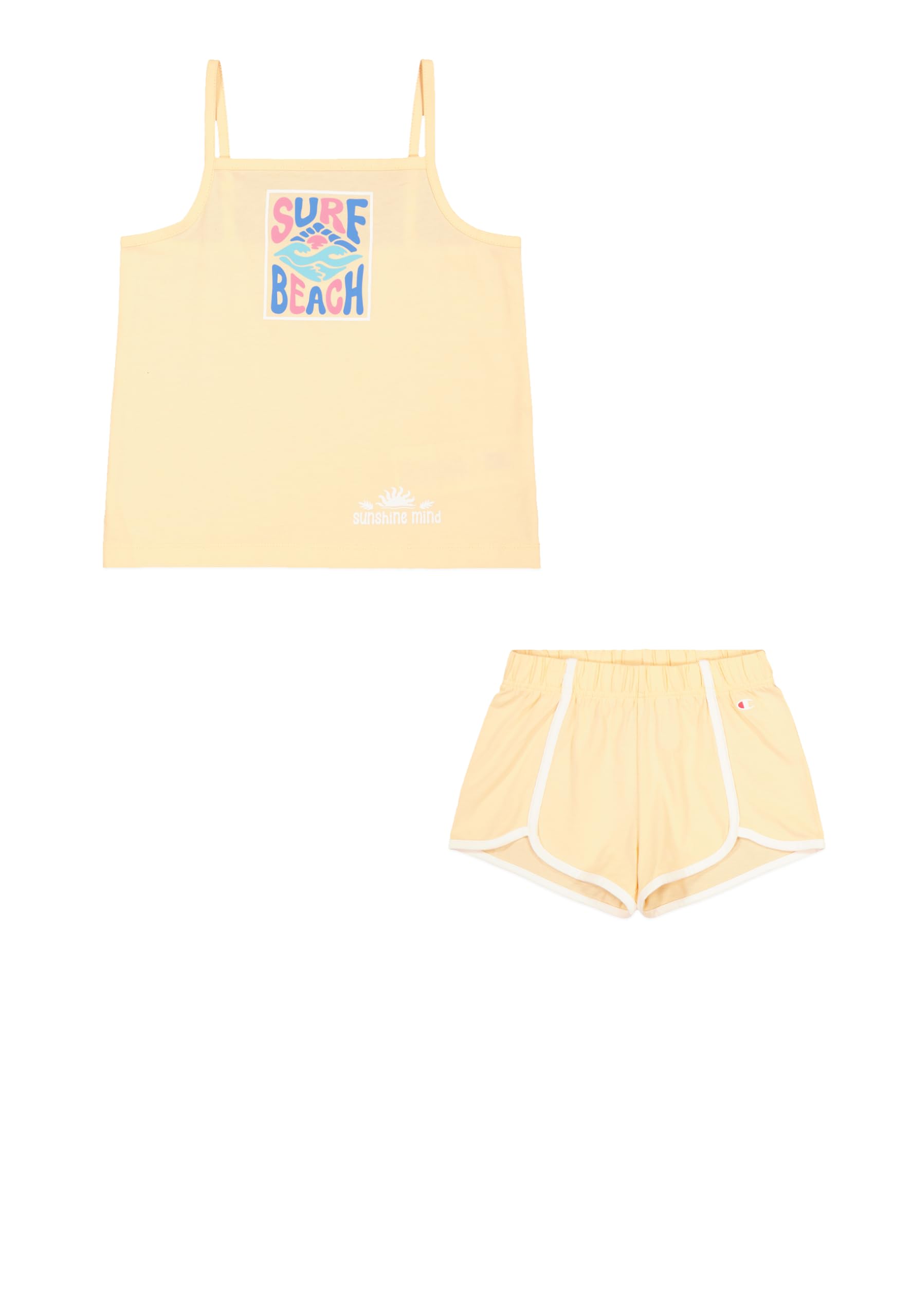 Champion Legacy Girl - Graphic Tank Top Set Set Bambine e ragazze (Pacco da 2)