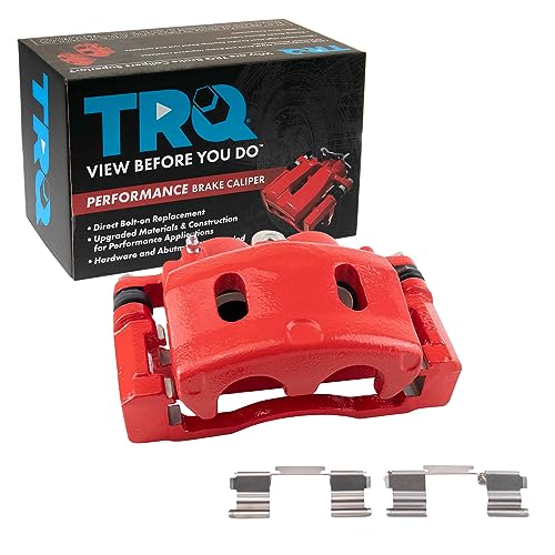 Image of TRQ Performance Front Brake Caliper | For 2008-2019 Cadillac 2008-2020 Chevrolet 2008-2019 GMC