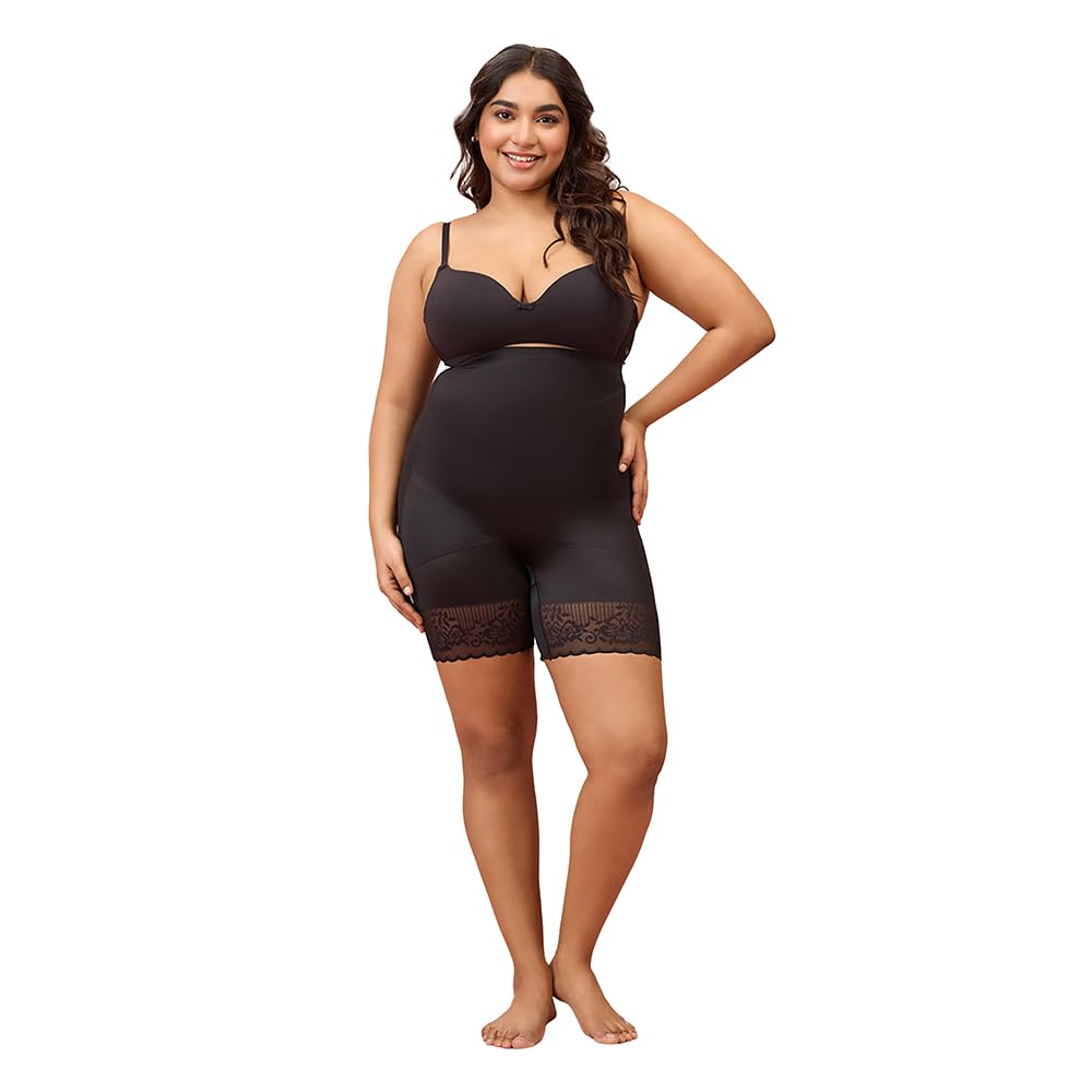 nykd by Nykaa Bonded Lace Tummy Tucker | High Waist, Regular Fit -NYSH33-picture-27