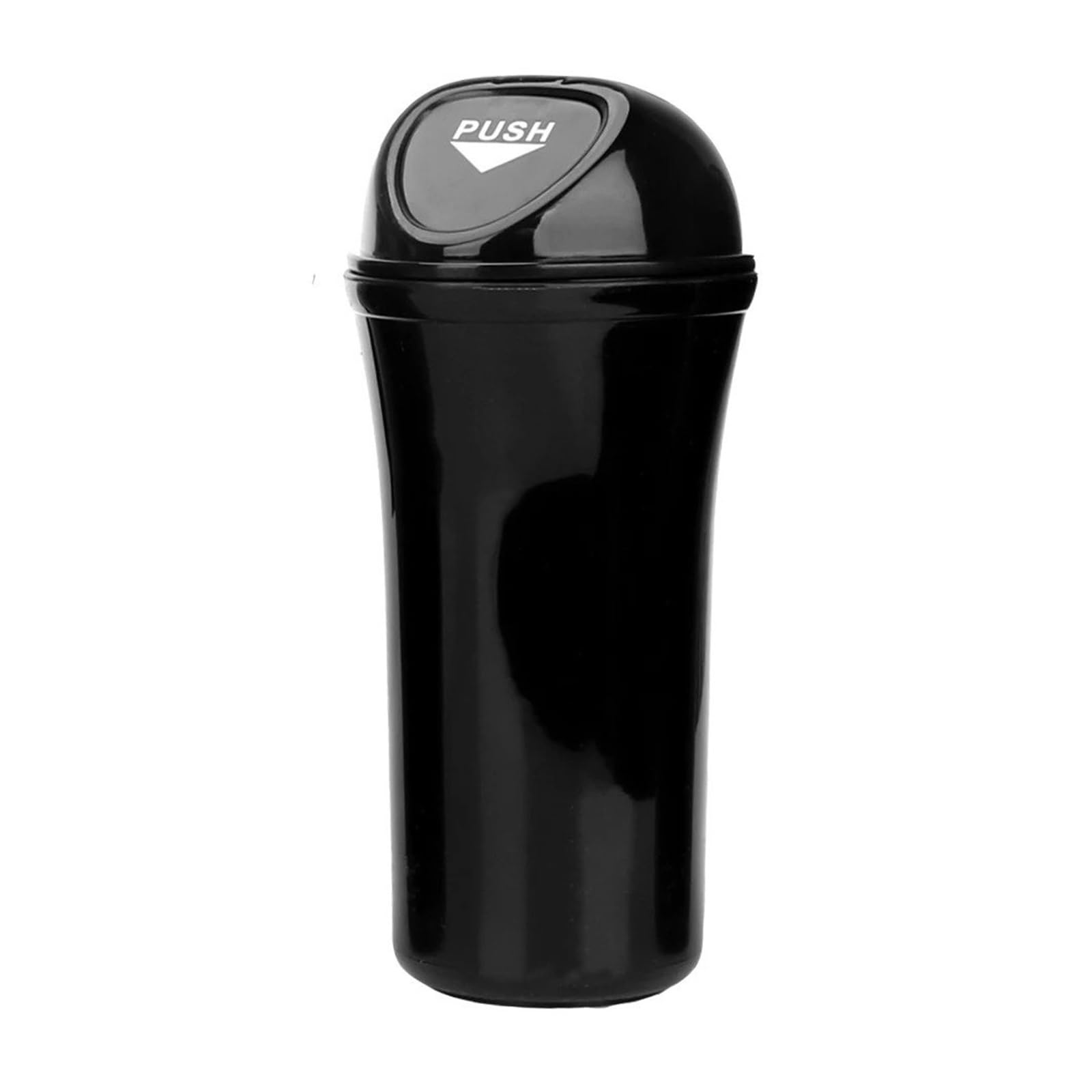 BHGMGEBLV Car Bin Car Trash Can Garbage Rubbish Holder Dust Case Auto Organizer Storage Box Door Seat Back Visor Bin Cars Trash Can(Black)