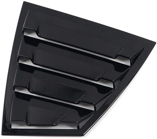 Miniatura 3 de Arkdeffon 2 piezas de cubierta de persiana para ventana lateral trasera, rejillas de ventilación de airecubiertas, persianas compatibles con Subaru