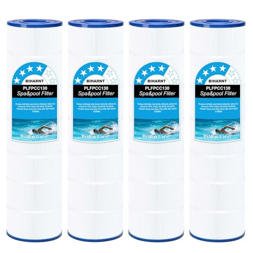 4 Pack CCP520 Pool Filter Cartridge Compatible with Pentair CCP520 R173578 PCC130 Ultral-A7 Unicel C-7472 Filbur FC-1978 FC-6475 Clean and Clear Plus 520 817-0131 178585 520 Sq. Ft Pool