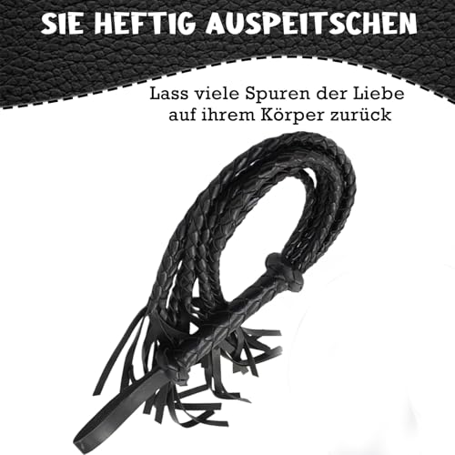 Peitsche Set für Paare Sex Sklaven Exotic Whip Bdsm Spielzeug Hart Folter Extrem MäNner Sex Peitschen Selbstverteidigung Flogger Erotisches Sexspielzeug Sex Toyset Couples für Paare