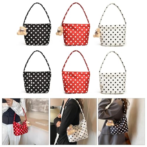 Lightweight Shoulder Bag Oxford Cloth Underarm With Unique Pattern Armpit Purse Casual Handbag For3