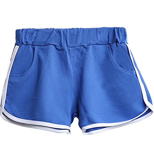 Beauty_yoyo Sport Yoga Running Shorts voor dames tieners meisjes vrijetijdsbroek met elastische tailleband verpakking van 3 - Image 3