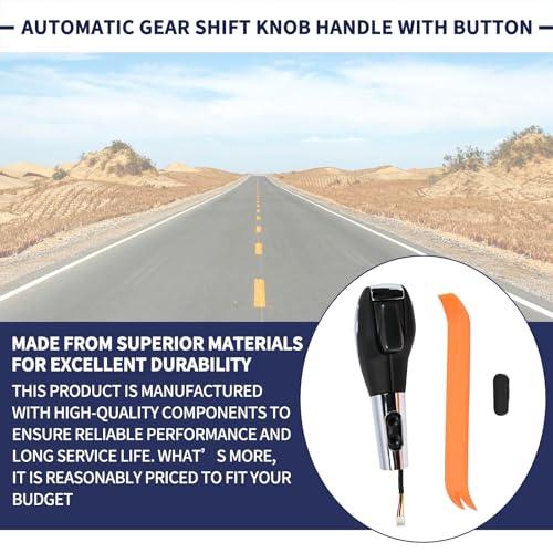 Magimaker Automatic Gear Shift Knob Handle with Button CN1Z-7213-CA Compatible with Ford Fiesta 2014 2015 2016 2017 2018 2019, Gear Shift Knob Shifter Lever (Plating) by Magimaker - Image 6