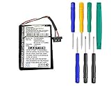 BP-N229-11/1100MX Battery with Tools Kit - Replacement for Mitac Mio Moov S500 , Mio Moov S556 Battery ( 1100mAh, 3.7V, Li-ion)