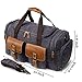 Canvas Duffle Bag Overnight Bags for Men Weekend Travel Duffel Weekender Bags...