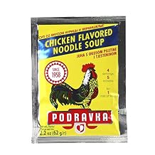 Podravka Chicken Flavored Noodle Soup - 2.2 Ounce 62 g