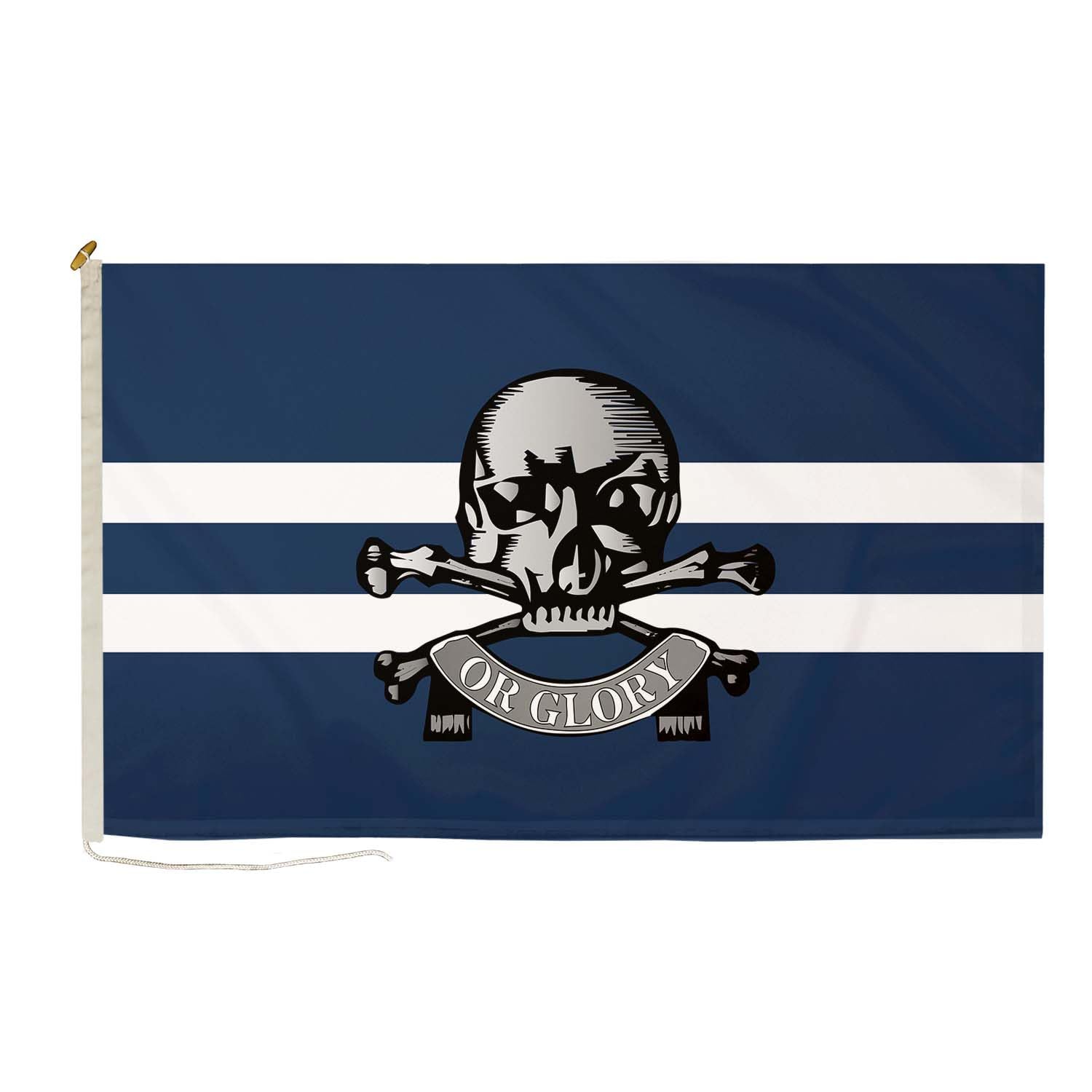Bandera 17th/21st Royal Lancers de 150 x 90cm militar con cuerda y palanca 5 x 3