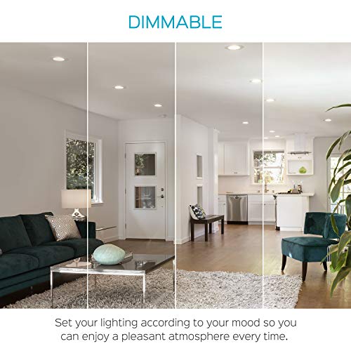 Luxrite Br20 Led Bulb, 45W Equivalent, 3000K Soft White, Dimmable, 460 Lumen, R20 Led Flood Light Bulb 6.5W, Energy Star, Damp Rated, E26 Base, Perfect For Recessed And Track Lighting (6 Pack) #TOP4