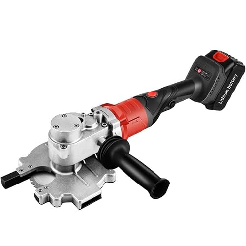 TYQMYSM 21V Cordless Rebar Cutter, Brushless Motor Handheld Steel Bar Cutting Machine for 4-40mm Metal, 180° Rotating Head 1 TYQMYSM 21V Cordless Rebar Cutter, Brushless Motor Handheld Steel Bar Cutting Machine for 4-40mm Metal, 180° Rotating Head