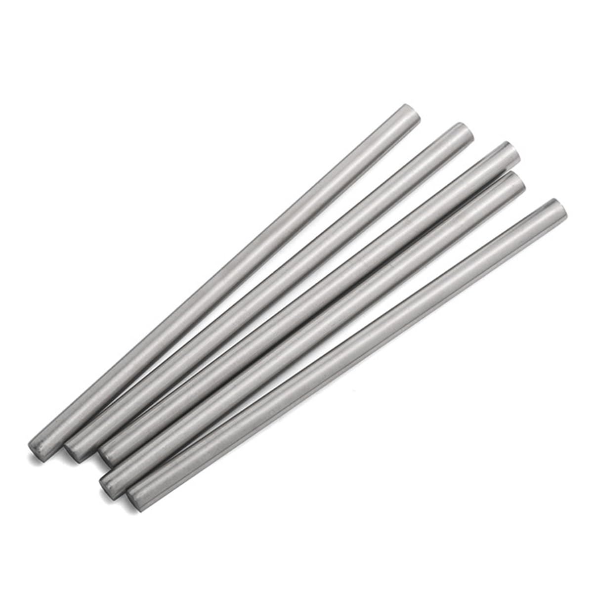 Solidne okrągłe pręty ze stali nierdzewnej 304, 20 sztuk, różne pręty tokarskie do narzędzi DIY, długość 500 mm (średnica 1 mm)