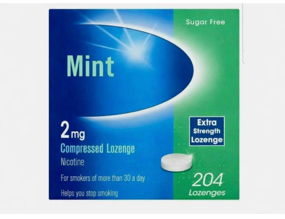 N.icotinell Mint Lozenge 2mg (204 Lozenges), Stop Smoking Aid, Sugar Free Fresh Mint Flavour-image-33