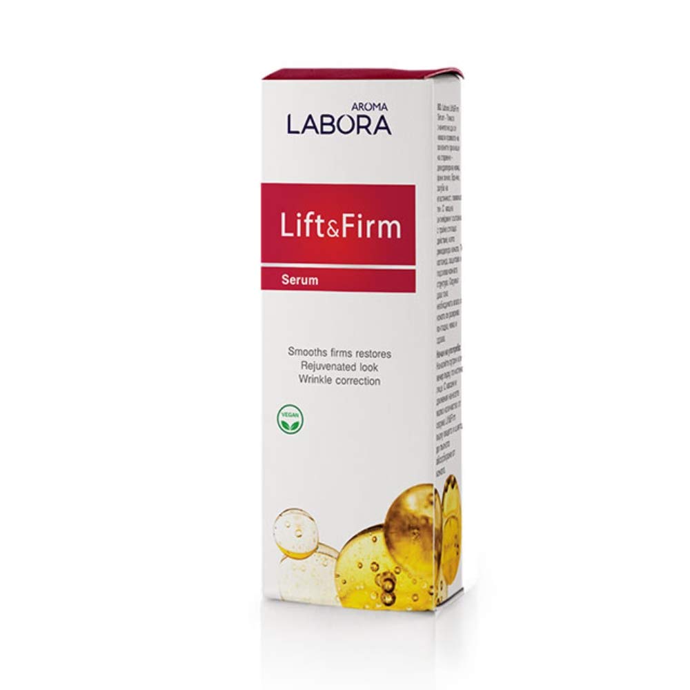 Labora Vegan Lift & Firm Serum 30ml Smooths Firms & Restores Wrinkle Correction