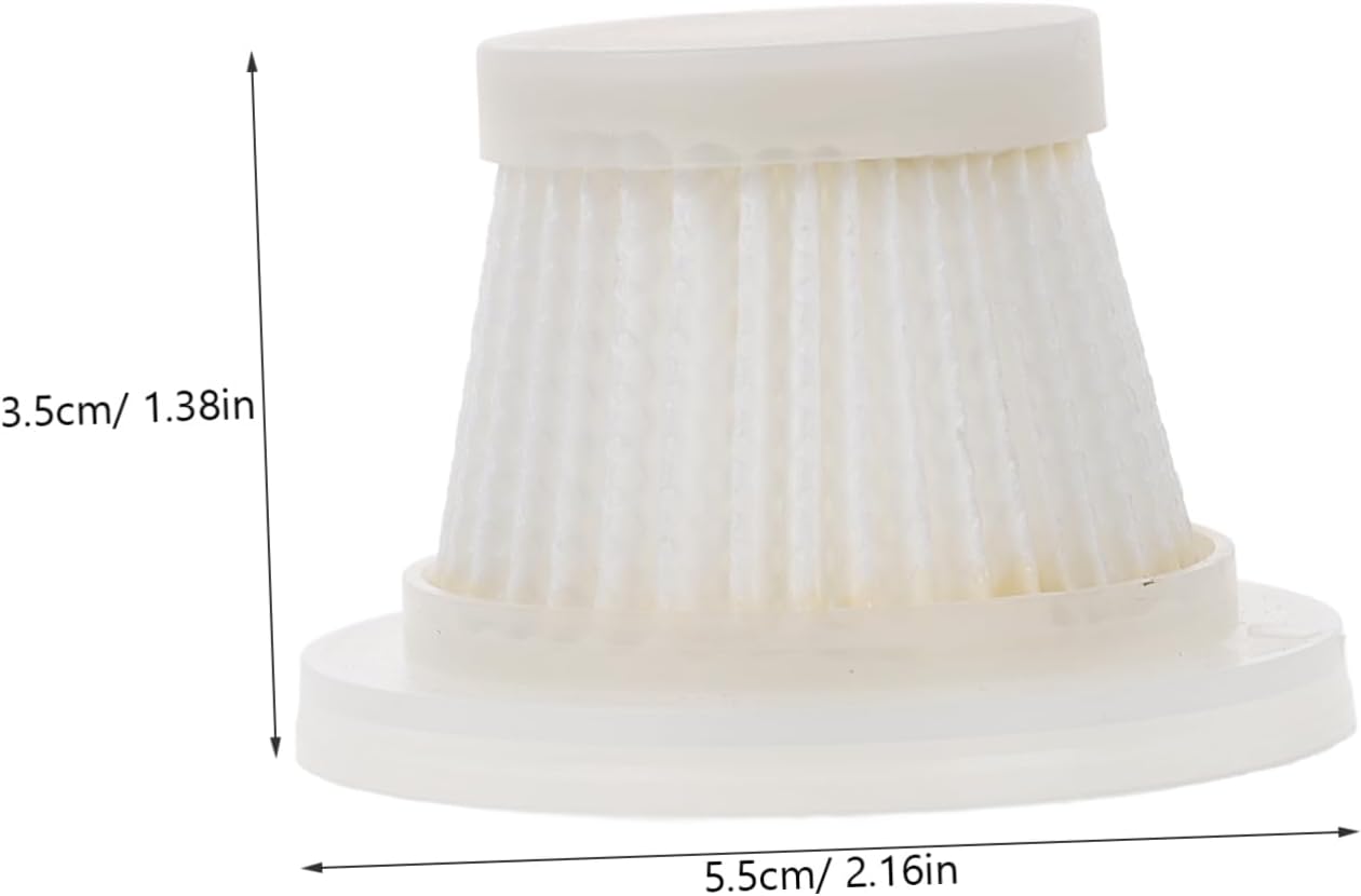 Happyyami Car Vacuum Filter Portable Vacuum Cleaner Accessory for Vehicle Cleaning Hepa Filtration System Easy Install Replacement Filter Core 2.16 X 2.16 X 1.37 in image 2