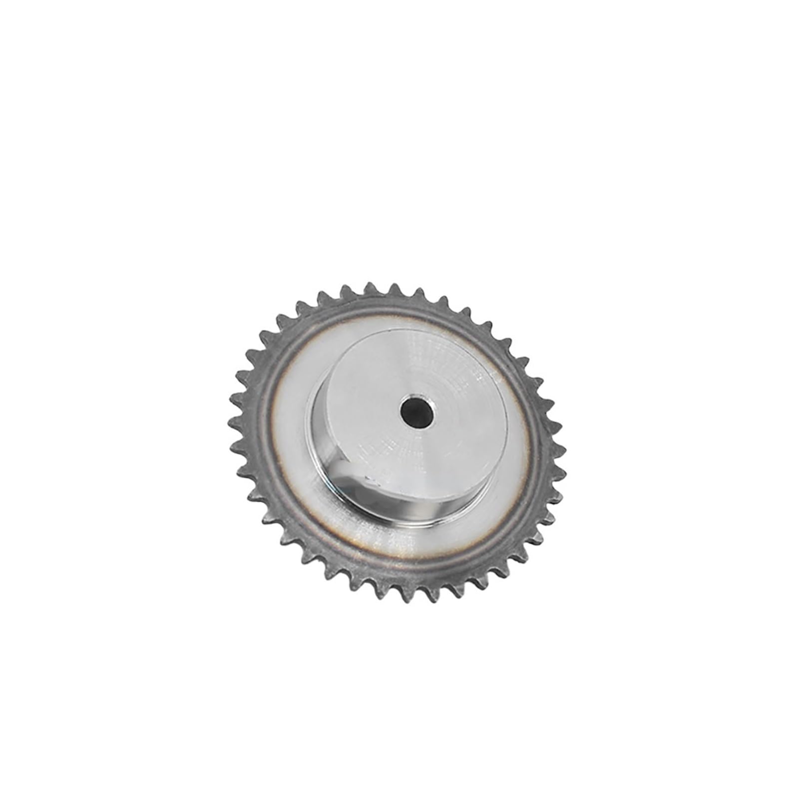 Bevel Gear Pinion Hardware Mechanical 04C Sprocket Wheel 9 Teeth - 80 Teeth 45# Steel Industrial Motor Chain Gear Drive Process Bore/Hole Transmission Parts(40 Teeth)
