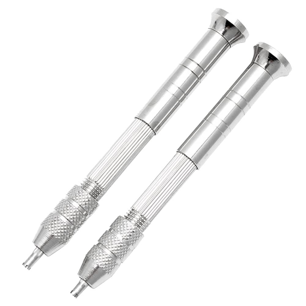 Qerwsdty 4 Prongs & 5 Prongs 2.75mm Blades Precision-RM Screwdriver Tool Designed for Watch Accessories