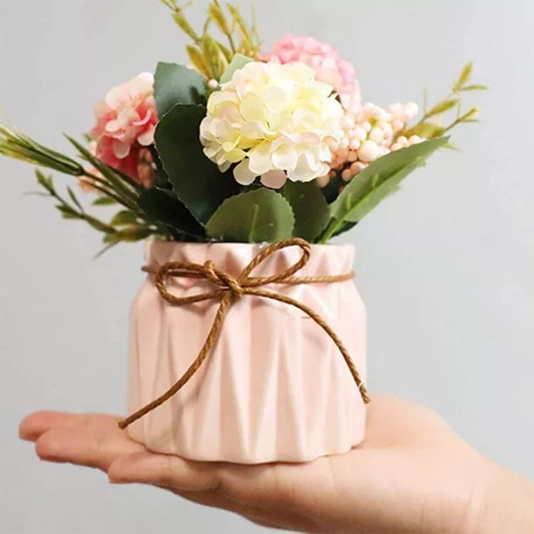 Floral Art By Nandini Artificial Flower Plants Home Decor Items for Living Room Show Pieces Flower Ceramic Vases | Handicraft Hall Center Pots | Entrance Decoration | Unique Aesthetic Gifts | Pink (B0BD7PZ3XS) Amazon Price History, Amazon Price Tracker