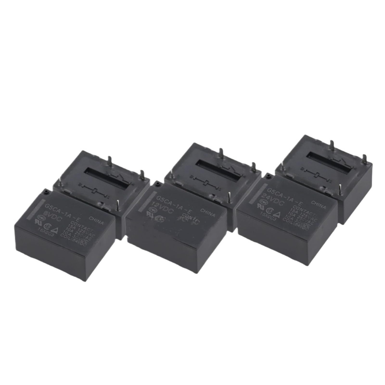 Relais G5CA-1A-E-24VDC pour réparer une carte de puissance en panne, DC24V 4 broches