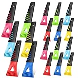 Frienda 6 Pcs Plastic Ice Scrapers for Car Freezer Frost Remover Scoop Auto Windshield Scraper Freezer Defrost Ice Shovel for Car Windshield Cleaning Tool Winter Auto Accessories