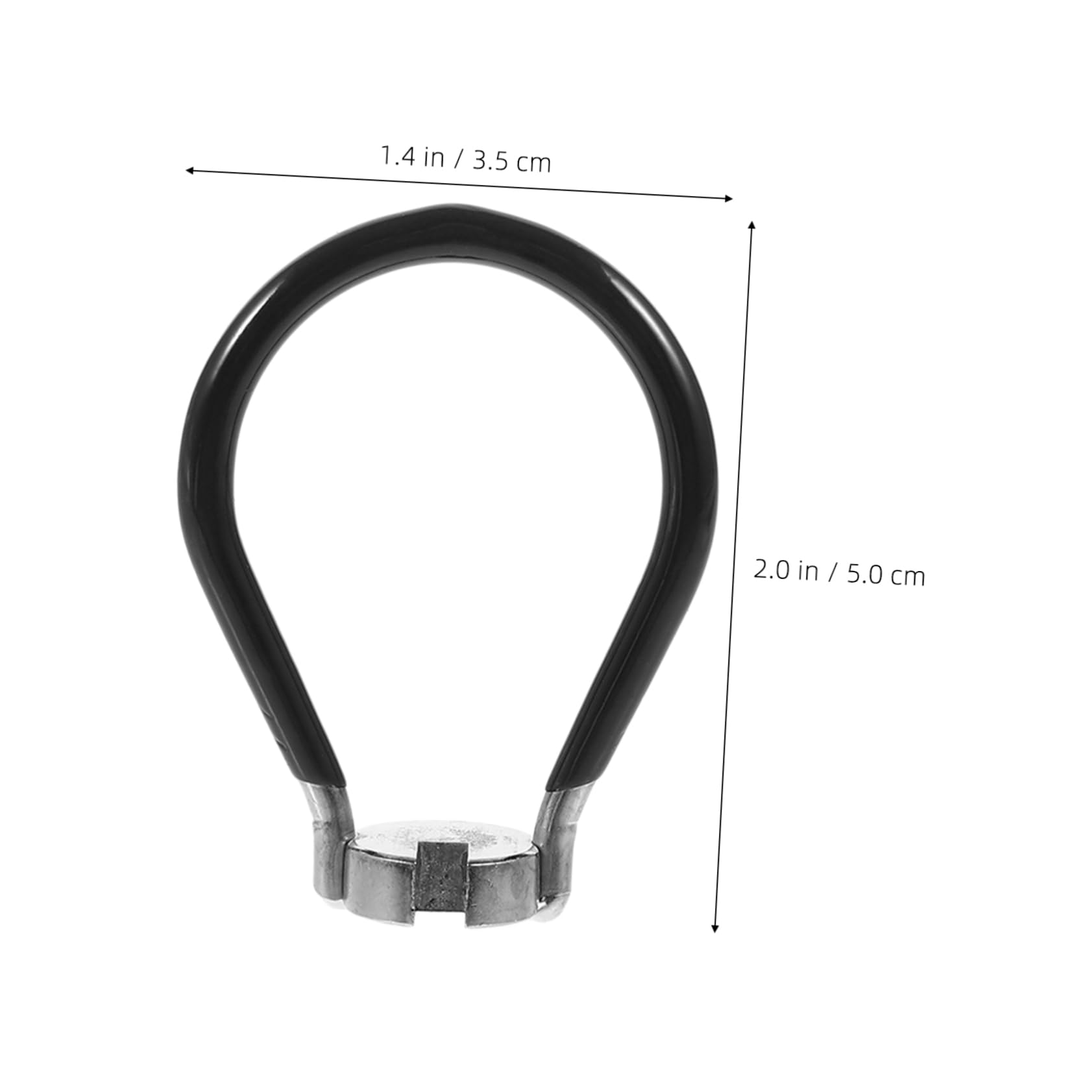 Generic Bicycle Spoke Wrench Tool Bicycle Accessories Spoke Installation Wrench Spoke Accessory Bicycle Wheel Spoke Wrench Convenient Spoke Wrench Bicycles Spanner Steel Bike Portable, Black