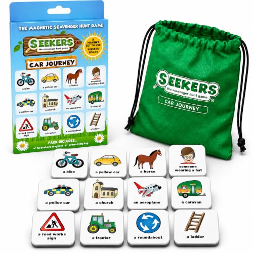 SEEKERS Scavenger Hunt Game: Car Journey Add-On Pack, Travel...
