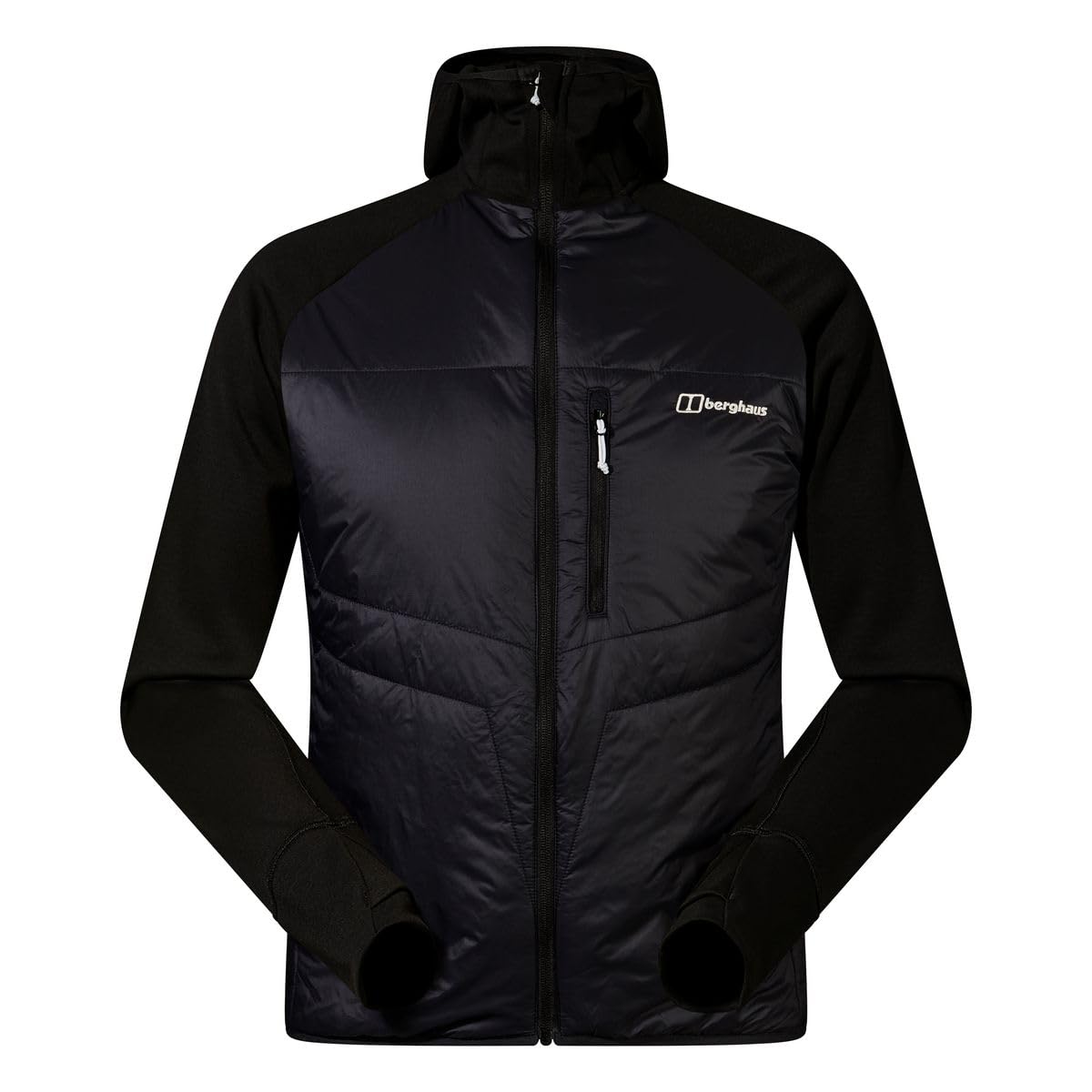 Berghaus Mens Trawden Hybrid Jacket - Black/Black - L