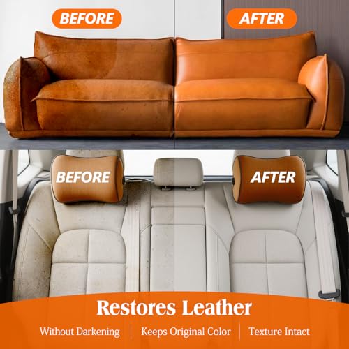 LISRUX Leather Cleaner & Conditioner Kit