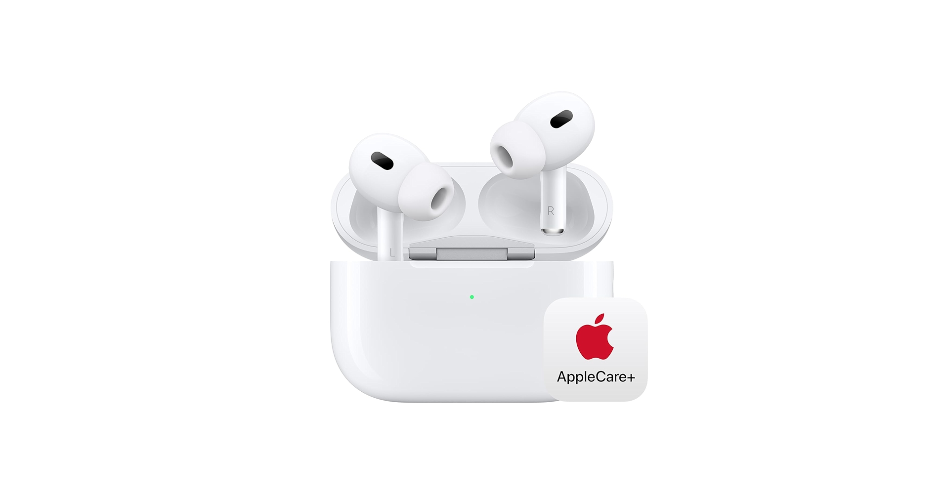 Apple AirPods Pro 2 Wireless Earbuds + AppleCare+ for Headphones