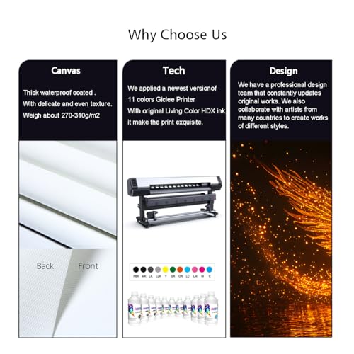 Via Vela Dream Phoenix Canvas Wall Art Large Red Moon Artwork Prints Abstract Bird Pictures Modern Mural Painting for Laundry Room Office Decor 50x126cm with Black Frame steampunk buy now online Via Vela Dream Phoenix Canvas Wall Art Large Red Moon Artwork Prints Abstract Bird Pictures Modern Mural Painting for Laundry Room Office Decor 50x126cm with Black Frame steampunk buy now online