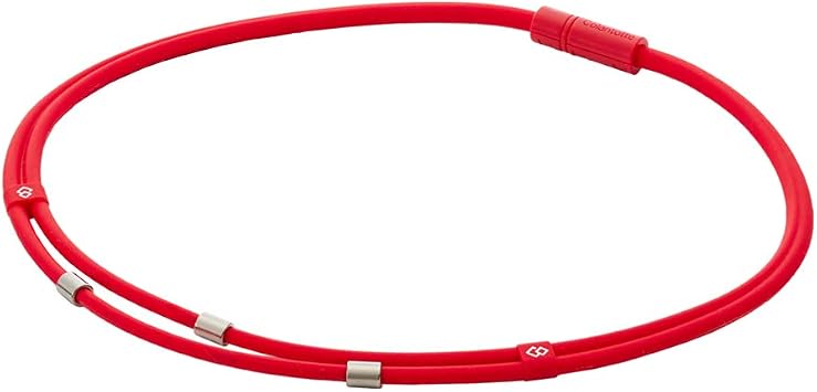 Colantotte TrionZ Wacle Twin Necklace, Medium/45cm, Red