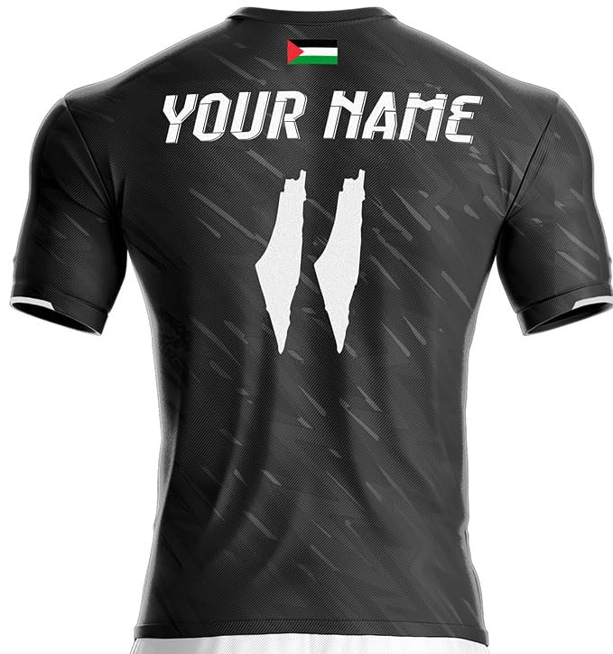 Tshirt Foot Palestine PL-146 idéal pour vibrer les jours de match