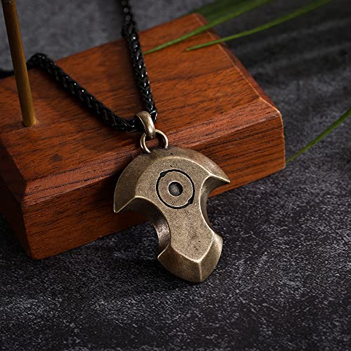 Final Fantasy XIV Real Stainless Steel Dark Knight Red Mage Reaper White Mage Dancer Soul Crystal Necklace Charm Endwalker Final Fantasy 14 Job Stone Necklaces FF144