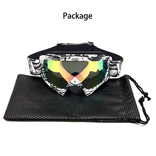 Zdatt Motocross Goggles, Atv Goggles Adult Dirt Bike Mx Goggle Glasses And Anti Fog Motorcycle Goggles #TOP5
