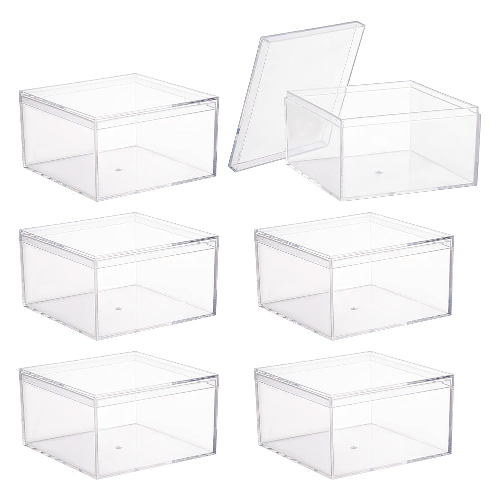 Boîtes de rangement anti-poussière en acrylique pour protéger vos bijoux et bonbons de mariage