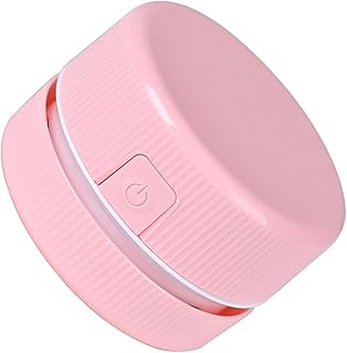 Tofficu Aspiradora Portátil De Mano Limpiador De Escritorio Compacto y Silencioso Diseño Práctico Color Rosa para Hogar y Oficina
