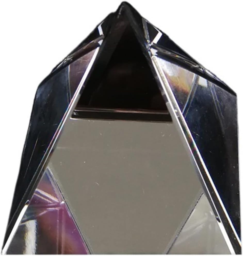 Prisms & Kaleidoscopes Prism Optical Crystal 40mm Height Rectangular Polyhedral Science Classroom Optics Kits