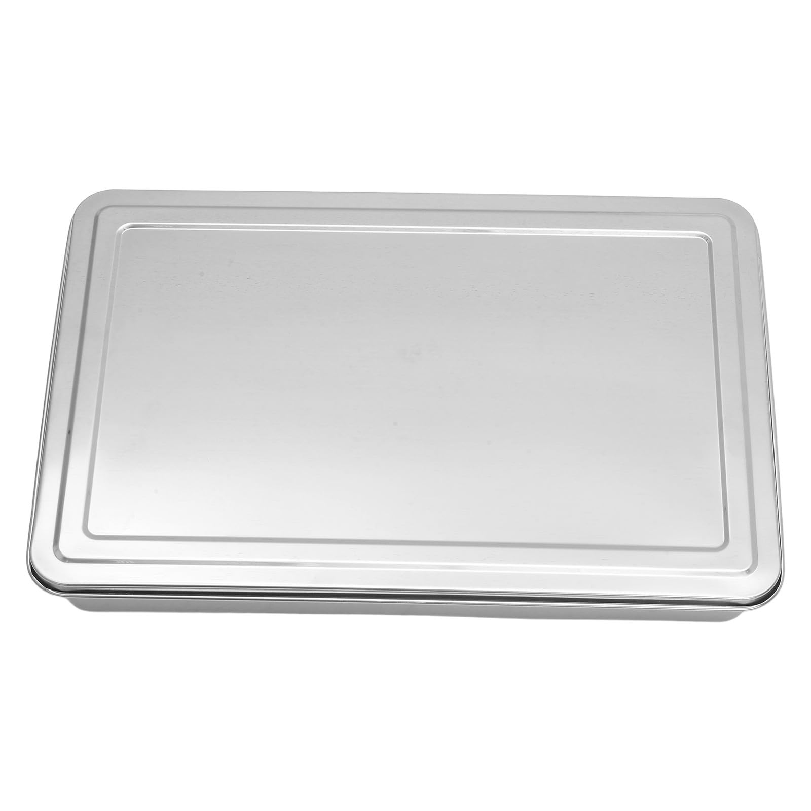 8 Stück Edelstahl Gewürzbehälter mit Deckeln für Küche | Silber, Kasten Form mit Entnehmbaren Fächern, für Mehl und Zucker, Nachfüllen und Dosieren Leicht Gemacht