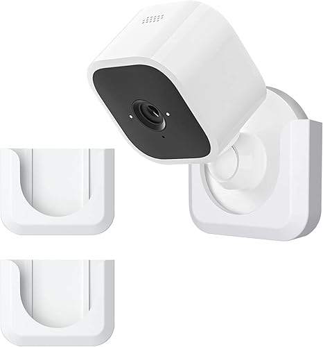 Blink Mini Mount, soporte de pared duradero adhesivo fuerte para cámara Blink Mini interior, sin taladro, sin tornillos, decora sin daños, fácil de