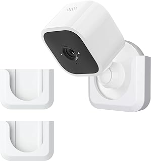 Blink Mini Mount, Strong Adhesive Durable Wall Mount Bracket Stand for Blink Mini Indoor Camera, No Drill, No Screws, Decorate Damage-Free, Easy to Install (2 Pack)