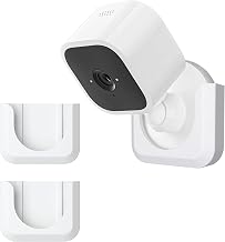 Blink Mini Mount, Strong Adhesive Durable Wall Mount Bracket Stand for Blink Mini Indoor Camera, No Drill, No Screws, Decorate Damage-Free, Easy to Install (2 Pack)
