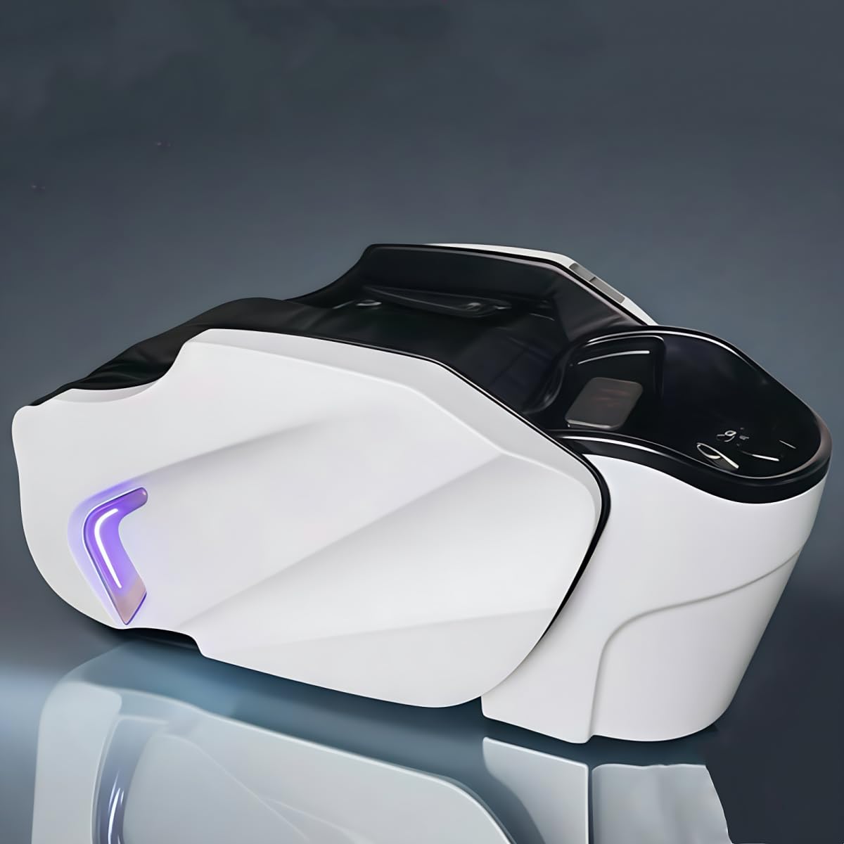 Mesa de masaje de cuerpo completo con circulación de agua e iluminación de estado de ánimo para spa y relajación