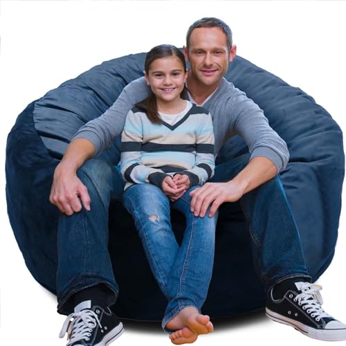 breadsac Bean Bag Chairs, Memory Foam Stuffing Bean Bag Chair ...