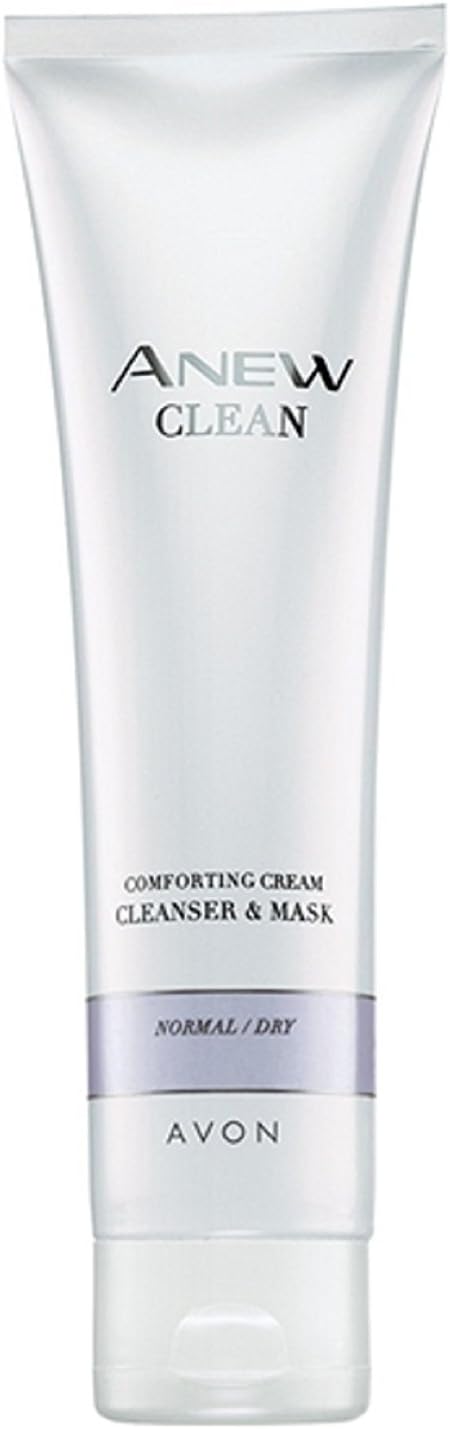 AVON ANEW CLEAN - Comforting Cream Cleanser & Mask NORMAL/DRY - 150ml Tube
