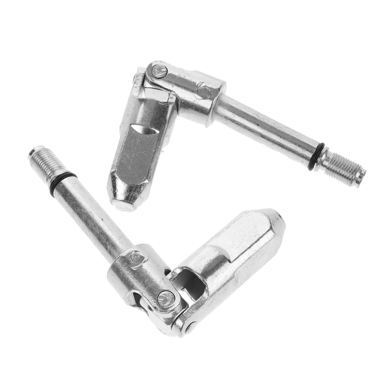 MUCKLILY 2pcs Hydraulic Jacks Jack Shaft Floor Jack Parts Jack Repair Part Gear Horizontal Jack Accessories Jack System Floor Jack Accessories Silver Steel